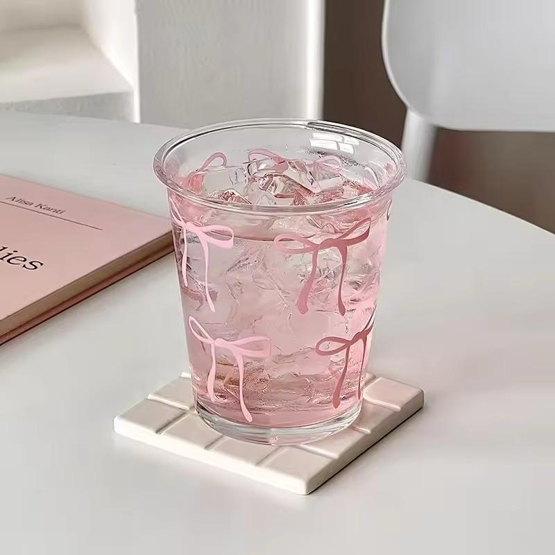 Korean Style Bow Glass -350 ml