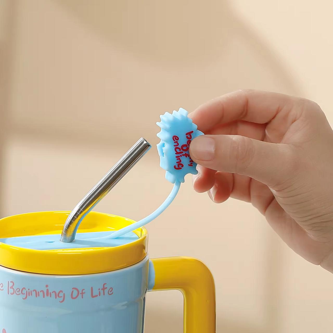 Color Pop Cartoon Sipper