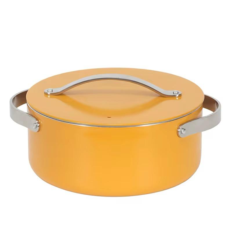 Zen Flame Ceramic Coated Dutch Oven (24 cm) Cookware
