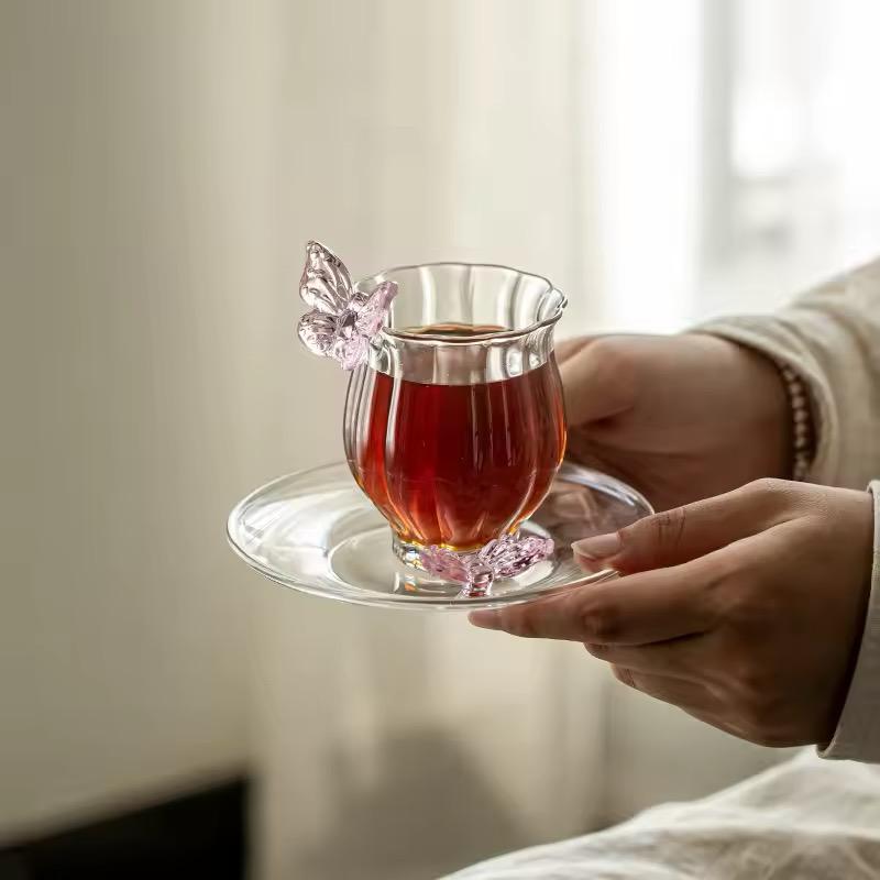 Butterfly Garden Glassware Collection