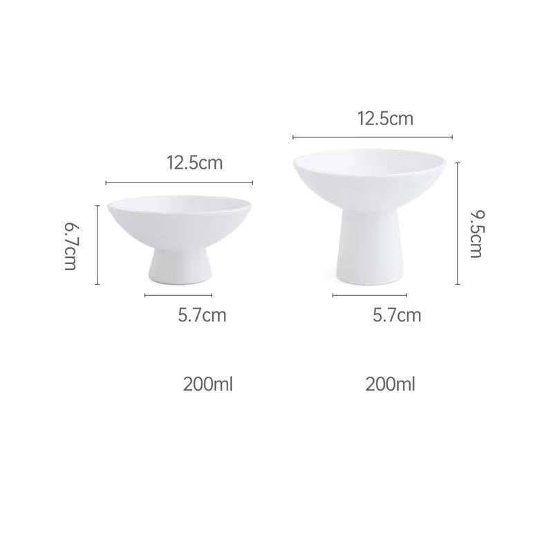 Ascent & Nest Set of 2 Pedestal Bowls