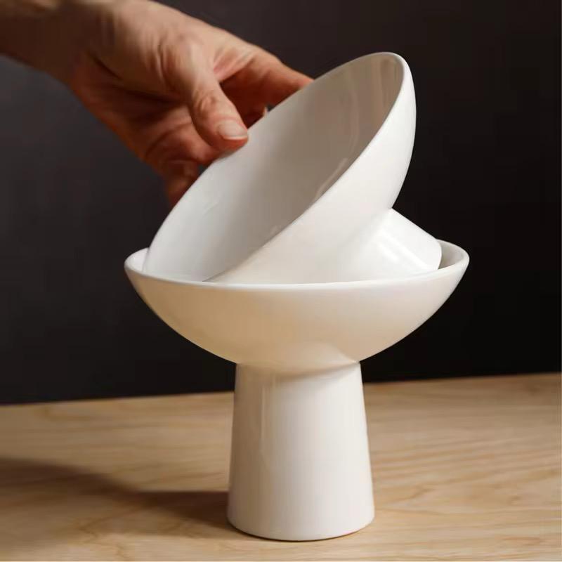 Ascent & Nest Set of 2 Pedestal Bowls