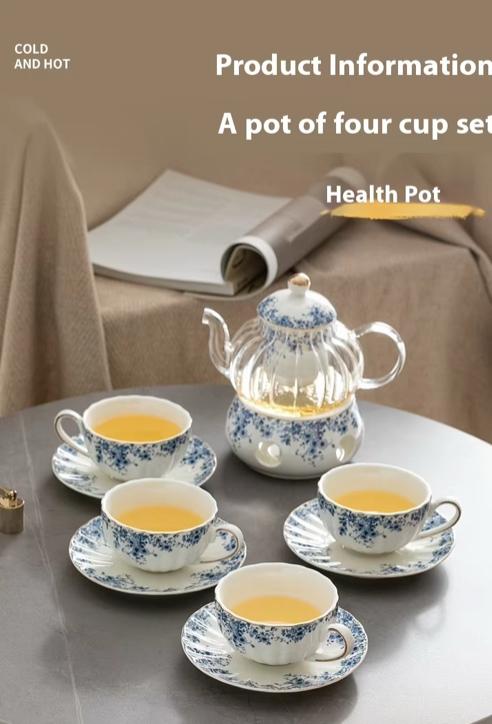 Blue Belle Vintage Tea Set- Macau Home Collection