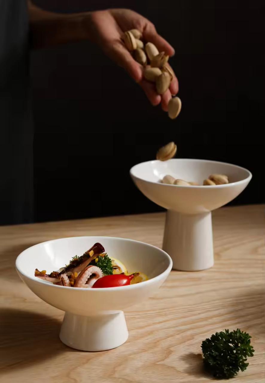 Ascent & Nest Set of 2 Pedestal Bowls