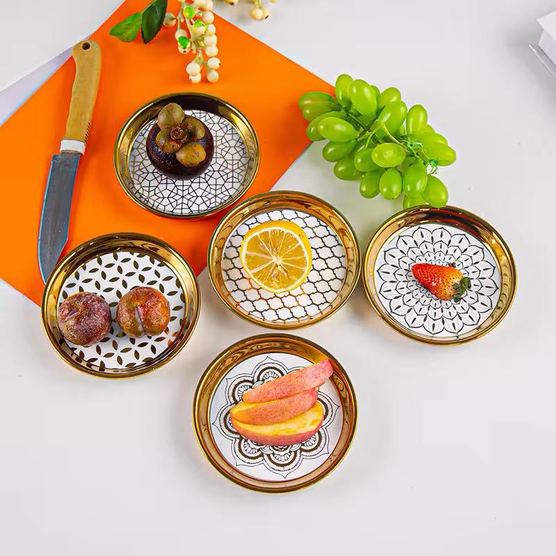 Set of 6 Royal Radiance Dessert plates