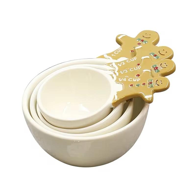 Baking Buddy -Gingerbread Measuring Bowls