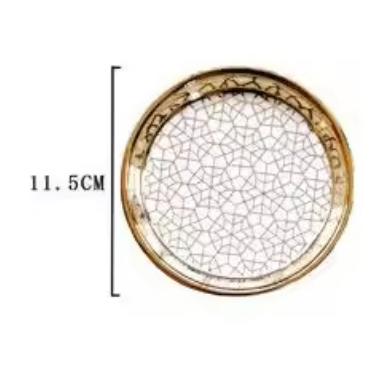 Set of 6 Royal Radiance Dessert plates