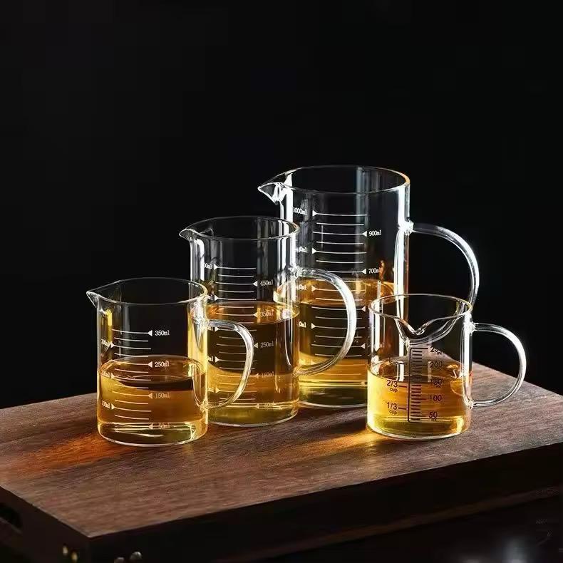 Clear Borosilicate Glass Pitcher | Microwave & Stove Safe | 500ml–1500ml