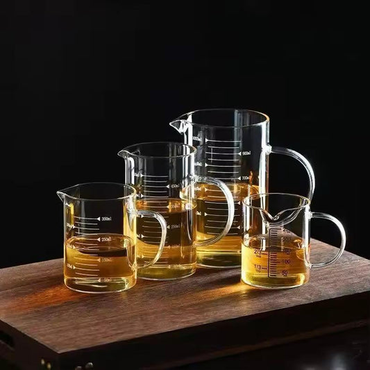 Clear Borosilicate Glass Pitcher | Microwave & Stove Safe | 500ml–1500ml