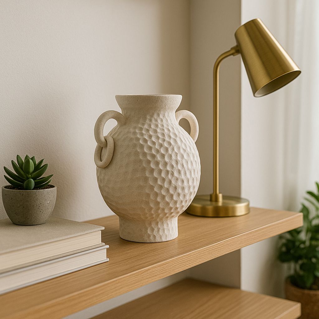 Orbit Ring‑Sculptural Vase