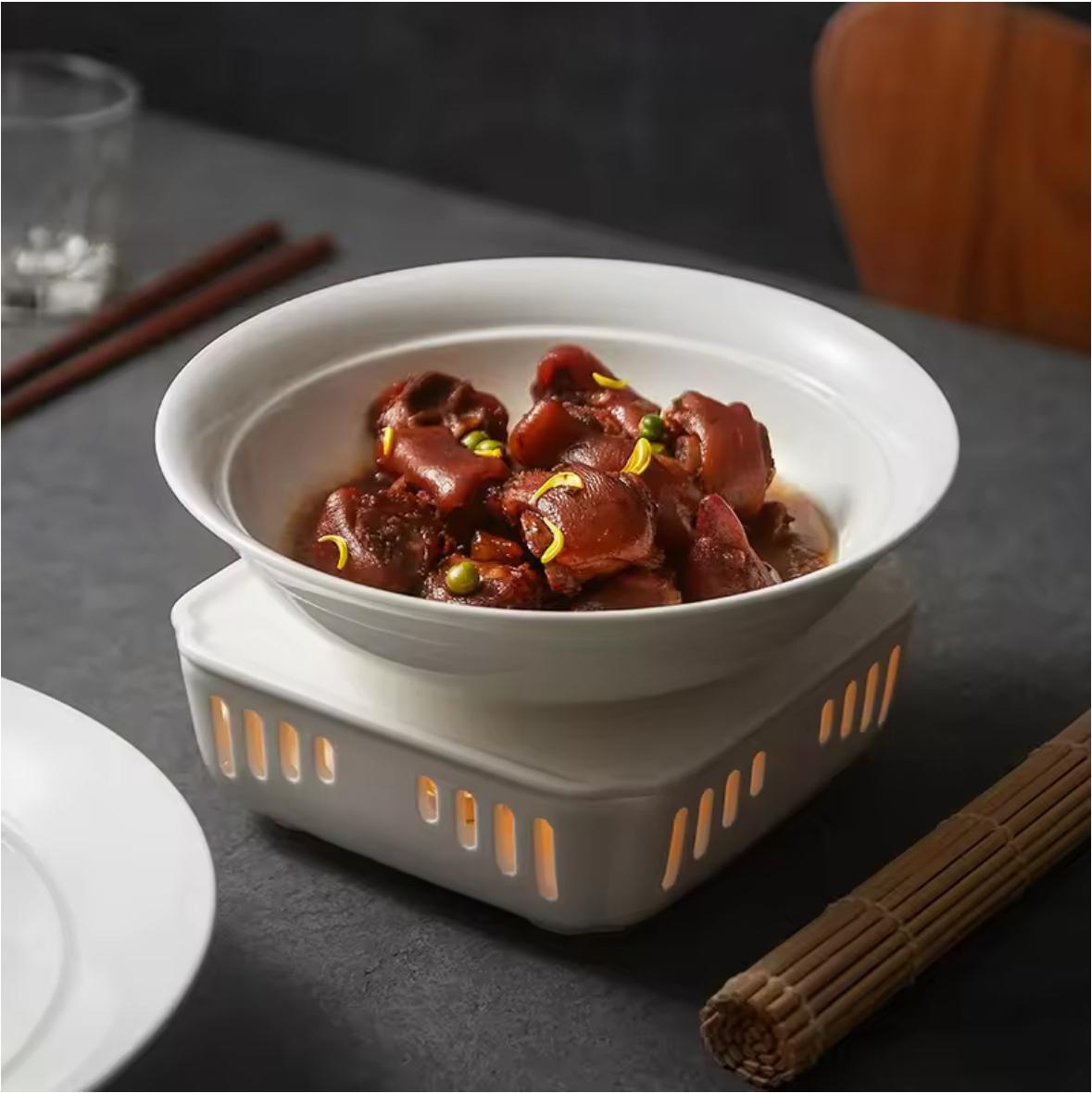 Warm Nest Buffet Style-Ceramic Serving Set