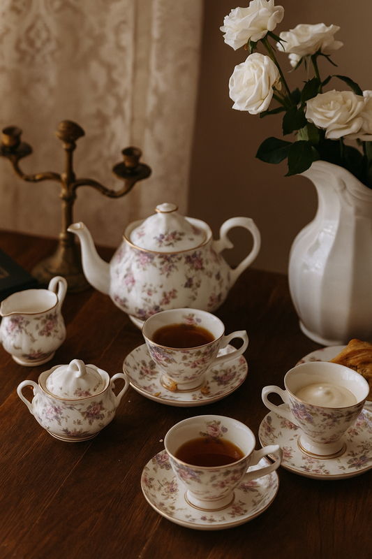 Set of 15- The Macau Heritage Floral High Tea Collection