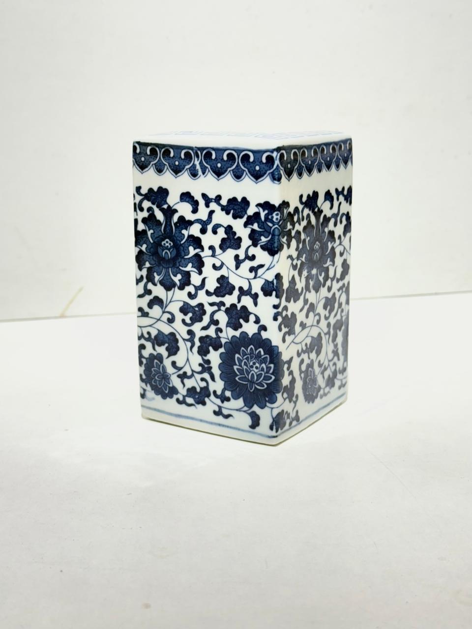 Shanghai Ceramic Blue and White Spatula Holder