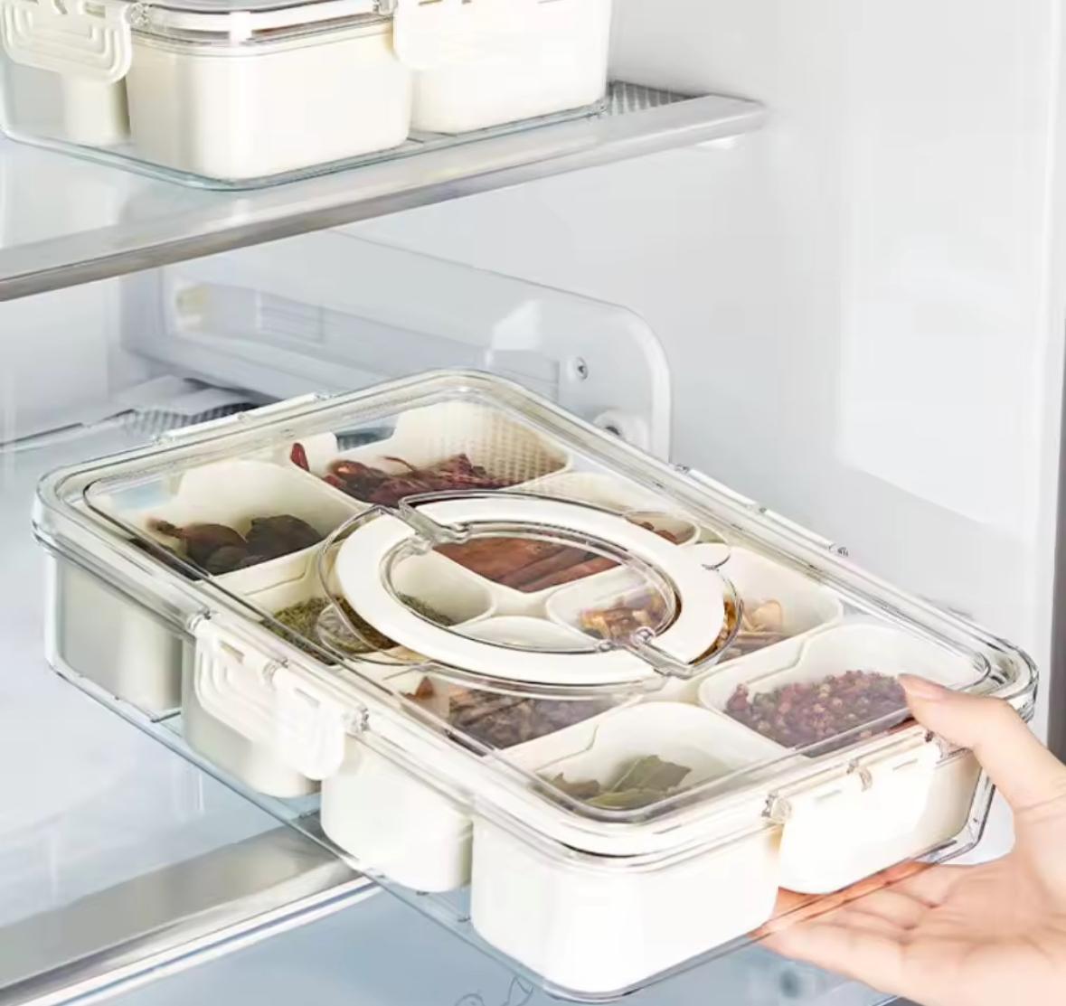 Fresh Lock Condiment & Refrigerator Multifunctional Storage Box