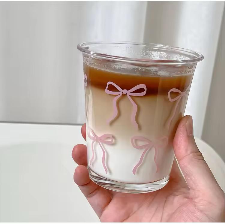 Korean Style Bow Glass -350 ml