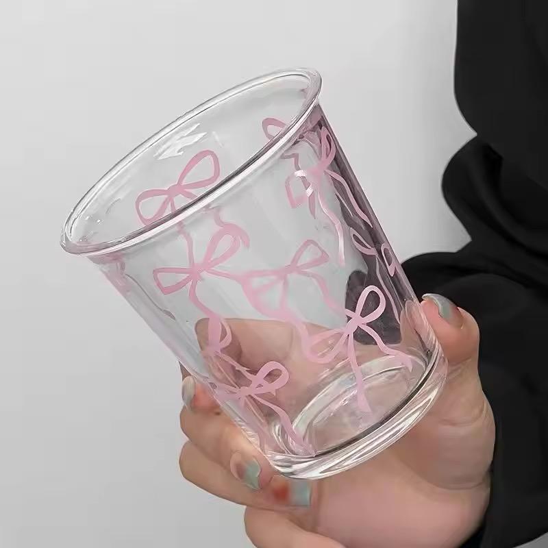 Korean Style Bow Glass -350 ml