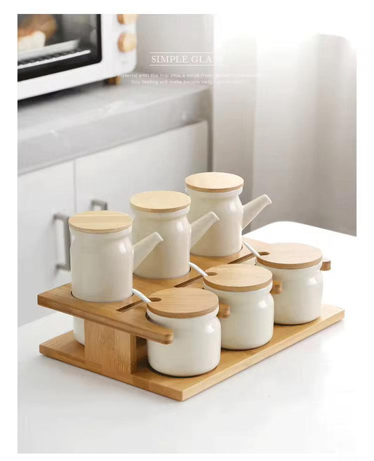 The Macau Ceramic Oil & Spice Storage