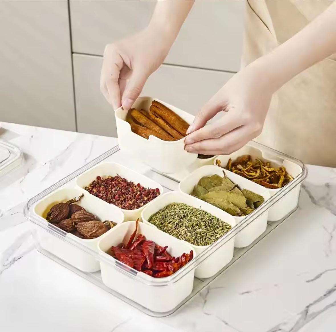 Fresh Lock Condiment & Refrigerator Multifunctional Storage Box