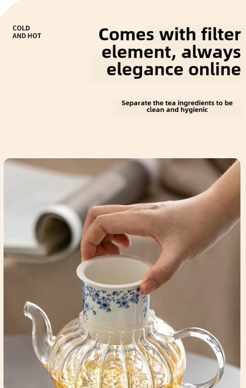 Blue Belle Vintage Tea Set- Macau Home Collection