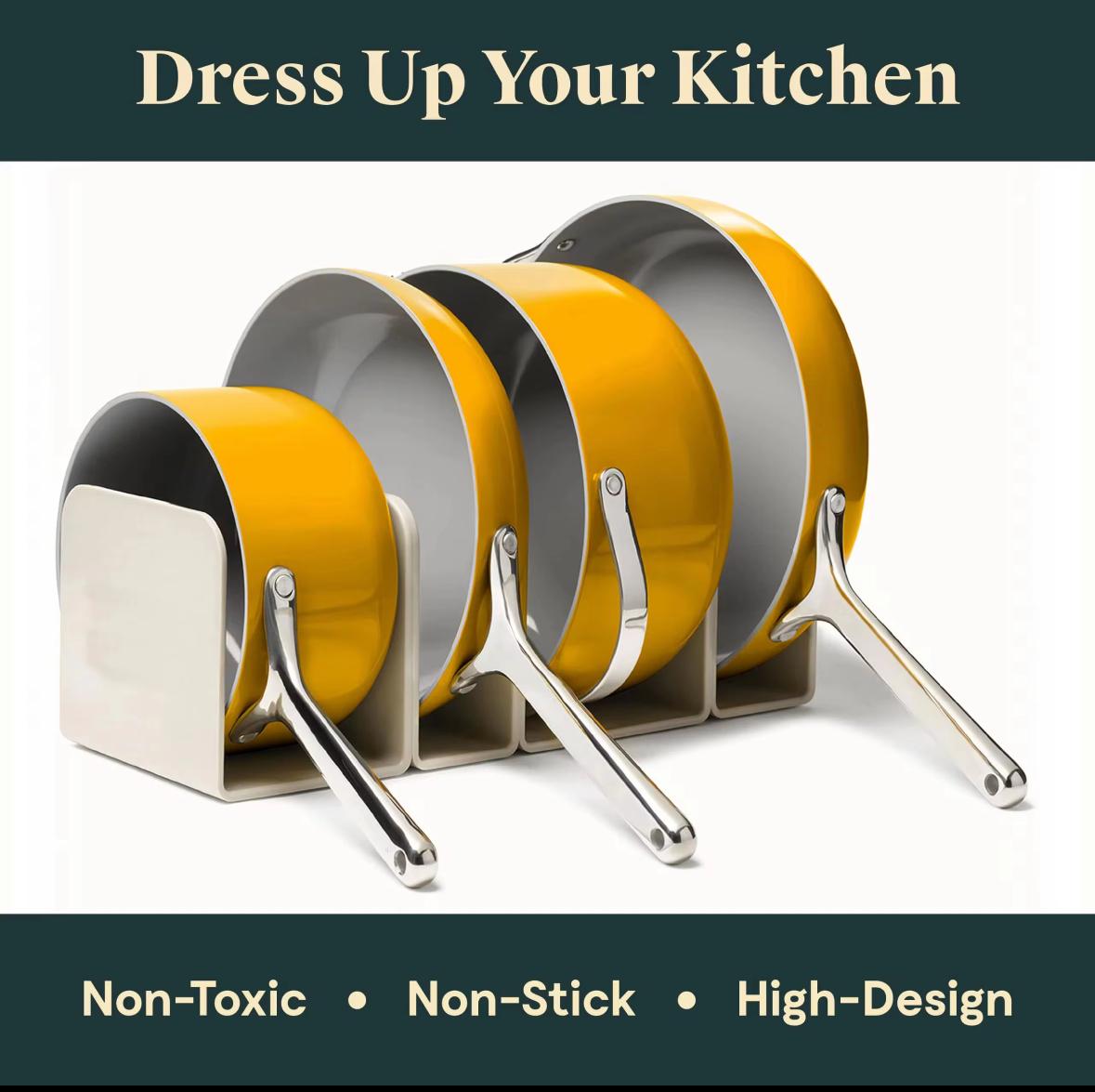 ZEN FLAME CERAMIC COATED HEALTHY COOKWARE SET OF 4 BY THE MACAU HOME