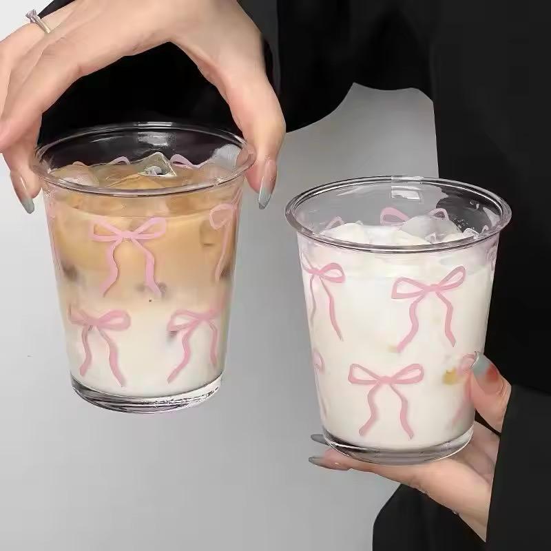 Korean Style Bow Glass -350 ml