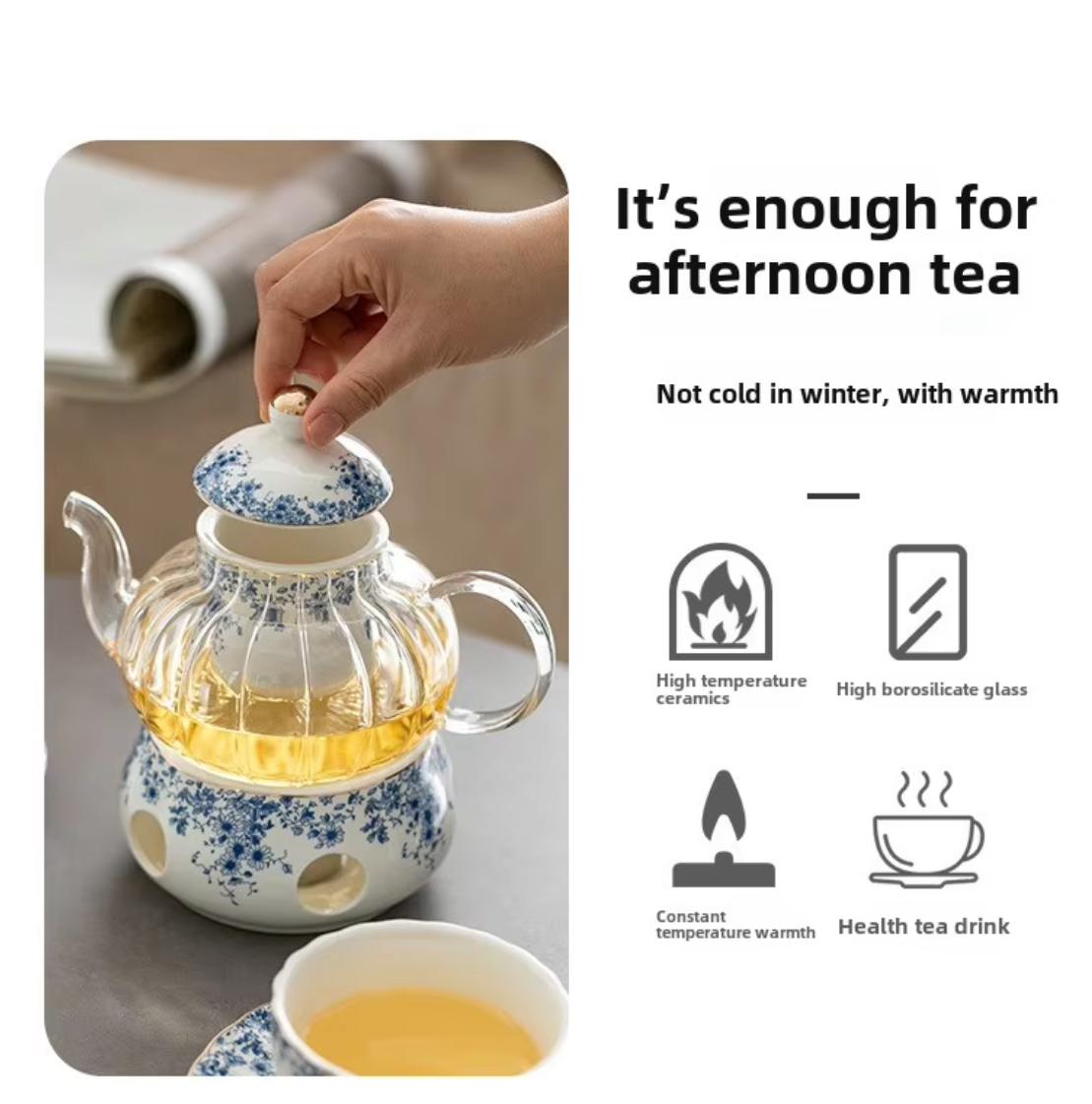 Blue Belle Vintage Tea Set- Macau Home Collection