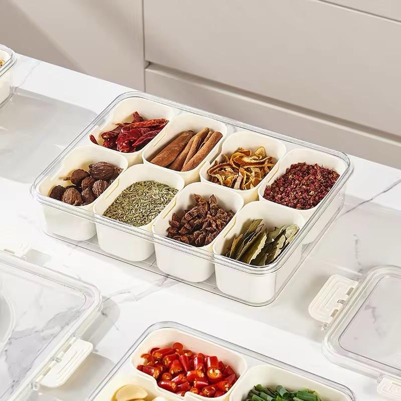 Fresh Lock Condiment & Refrigerator Multifunctional Storage Box