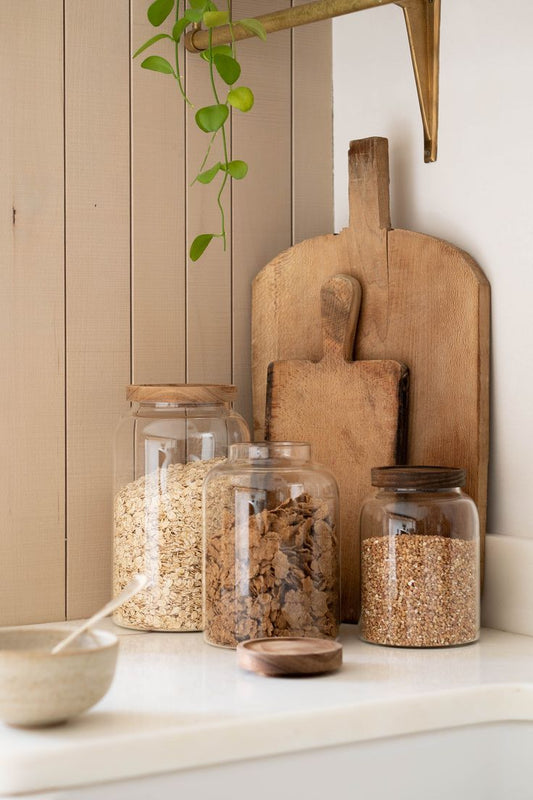 MACAU LUXE Large Capacity Glass Storage Jar