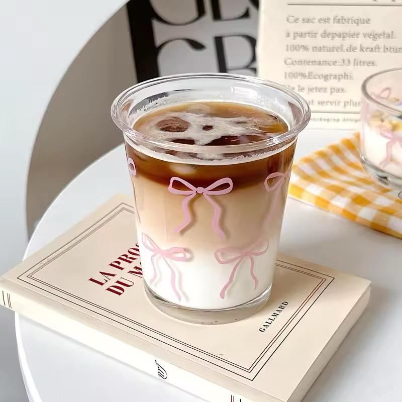 Korean Style Bow Glass -350 ml