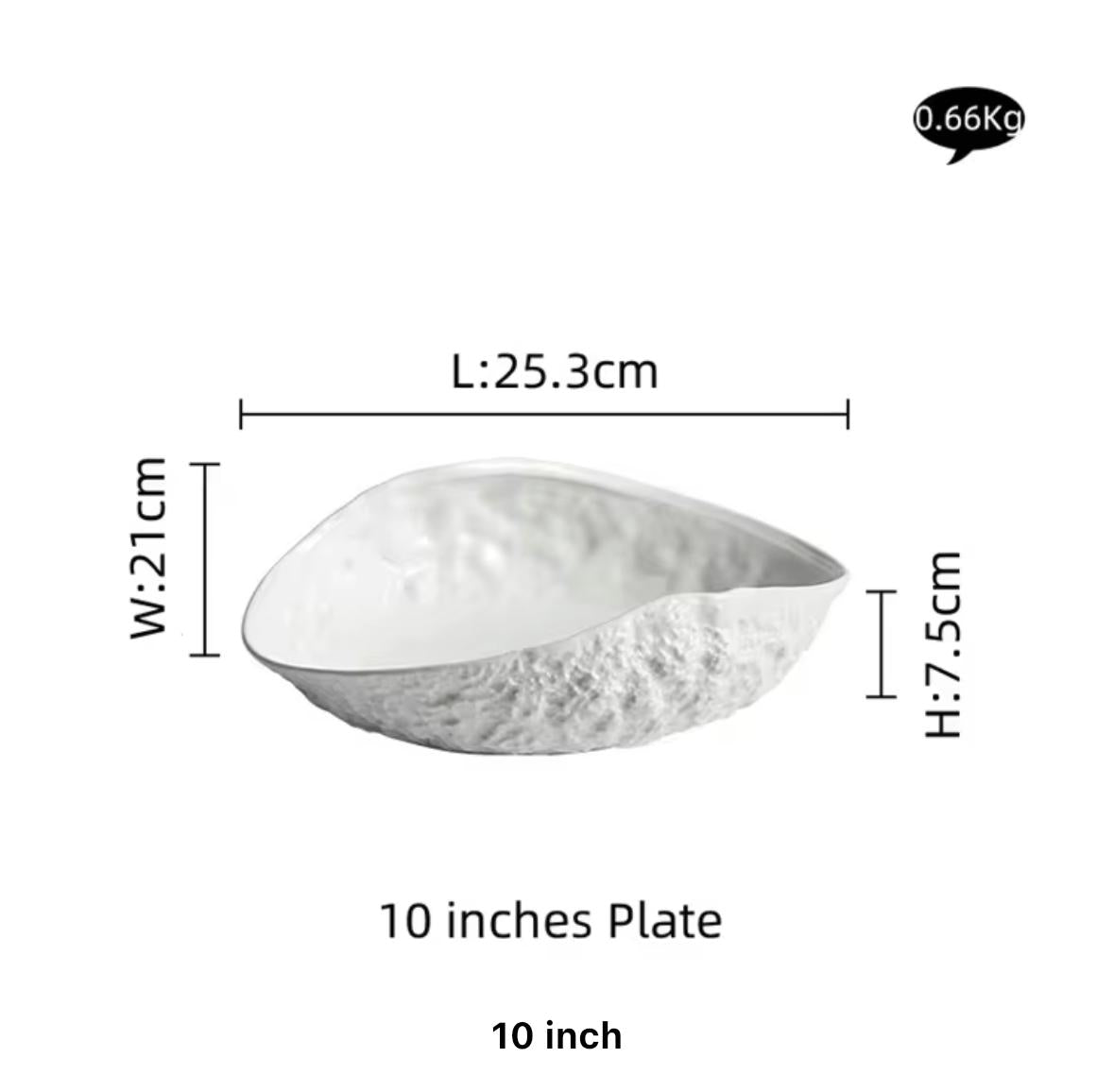 Molten Rock Luxe Serving Bowl