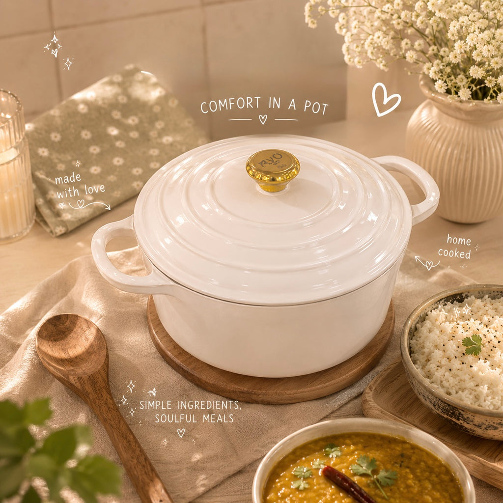 Enamel Cast Iron Cookware – 26 CM