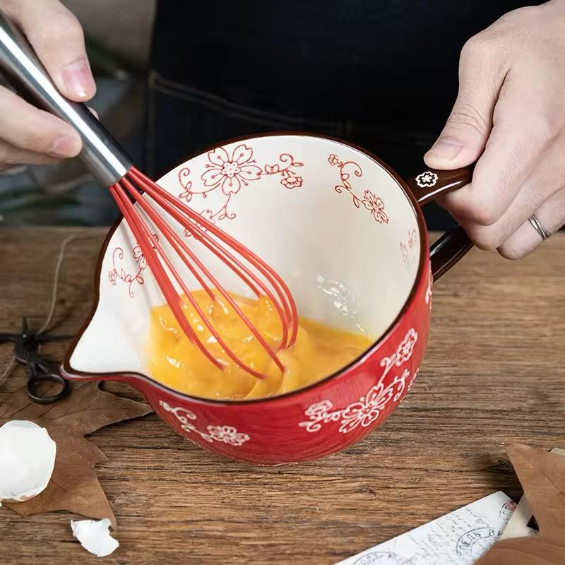 Whisk & Pour Ceramic Prep Bowl
