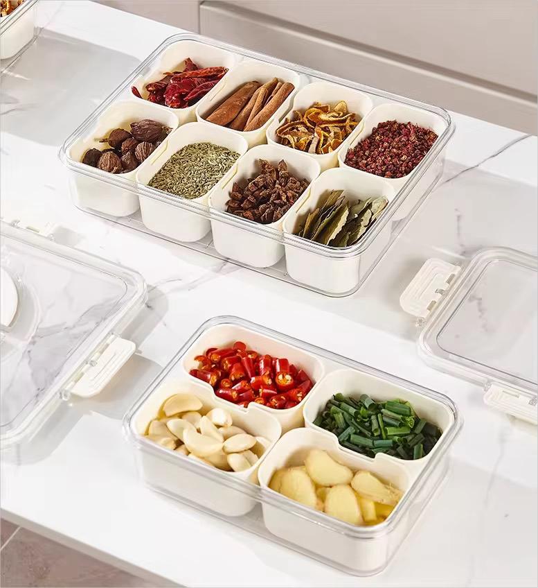 Fresh Lock Condiment & Refrigerator Multifunctional Storage Box
