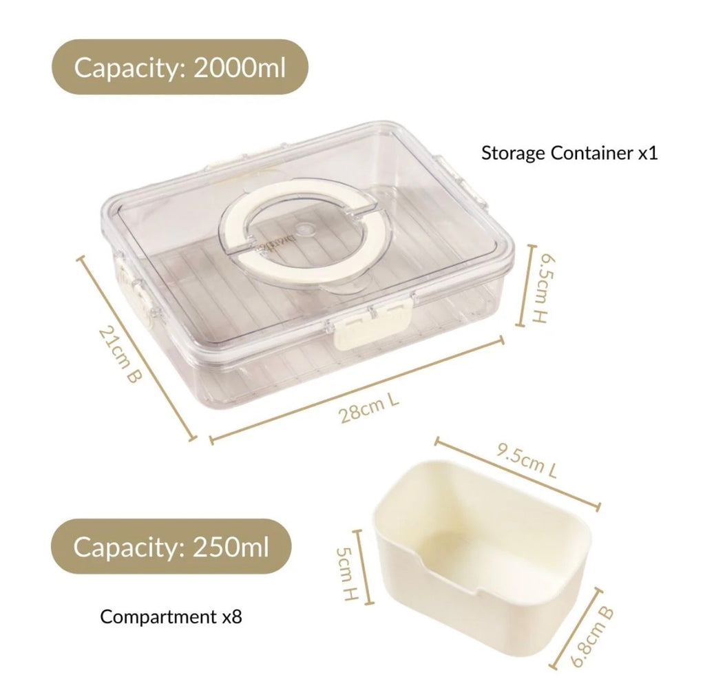 Fresh Lock Condiment & Refrigerator Multifunctional Storage Box