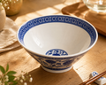 Imperial Blue Porcelain Ramen Bowl