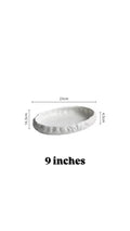 Pebble Charm Oval Shape Ceramic Serving Bowl