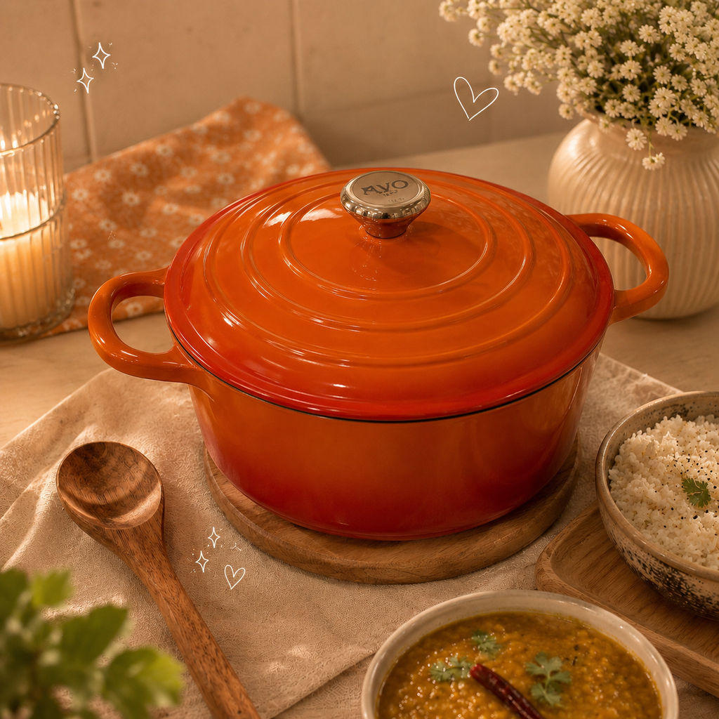 Enamel Cast Iron Cookware – 26 CM