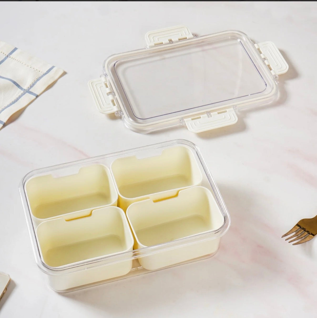 Fresh Lock Condiment & Refrigerator Multifunctional Storage Box