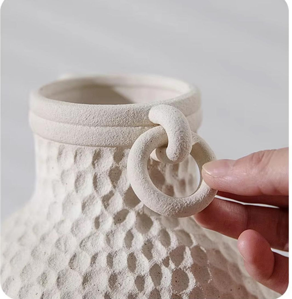 Orbit Ring‑Sculptural Vase