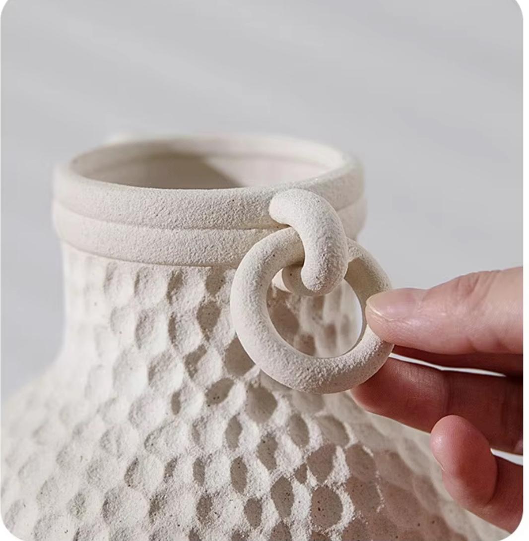Orbit Ring‑Sculptural Vase
