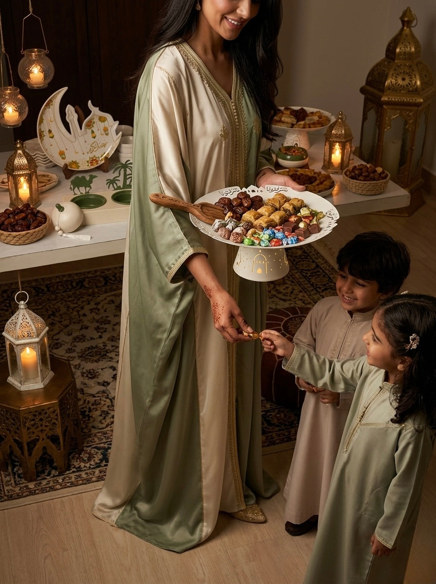 Noor Ramadan Illuminated Dessert Stand