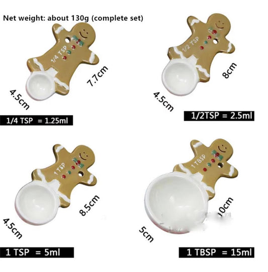 Baking Buddy -Gingerbread Measuring Bowls