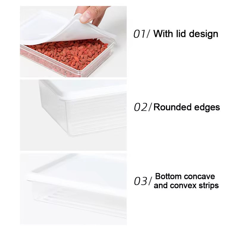 ClearNest Acrylic Fridge Organiser Set