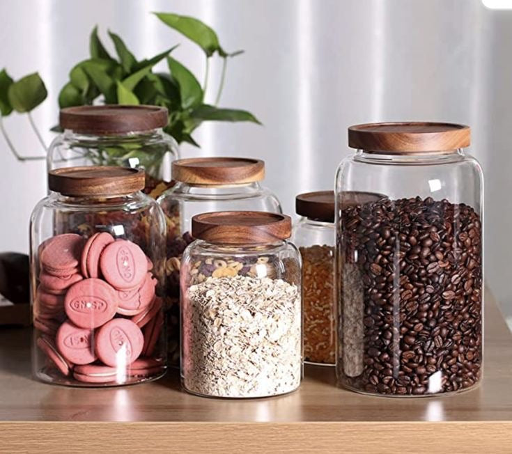 MACAU LUXE Large Capacity Glass Storage Jar