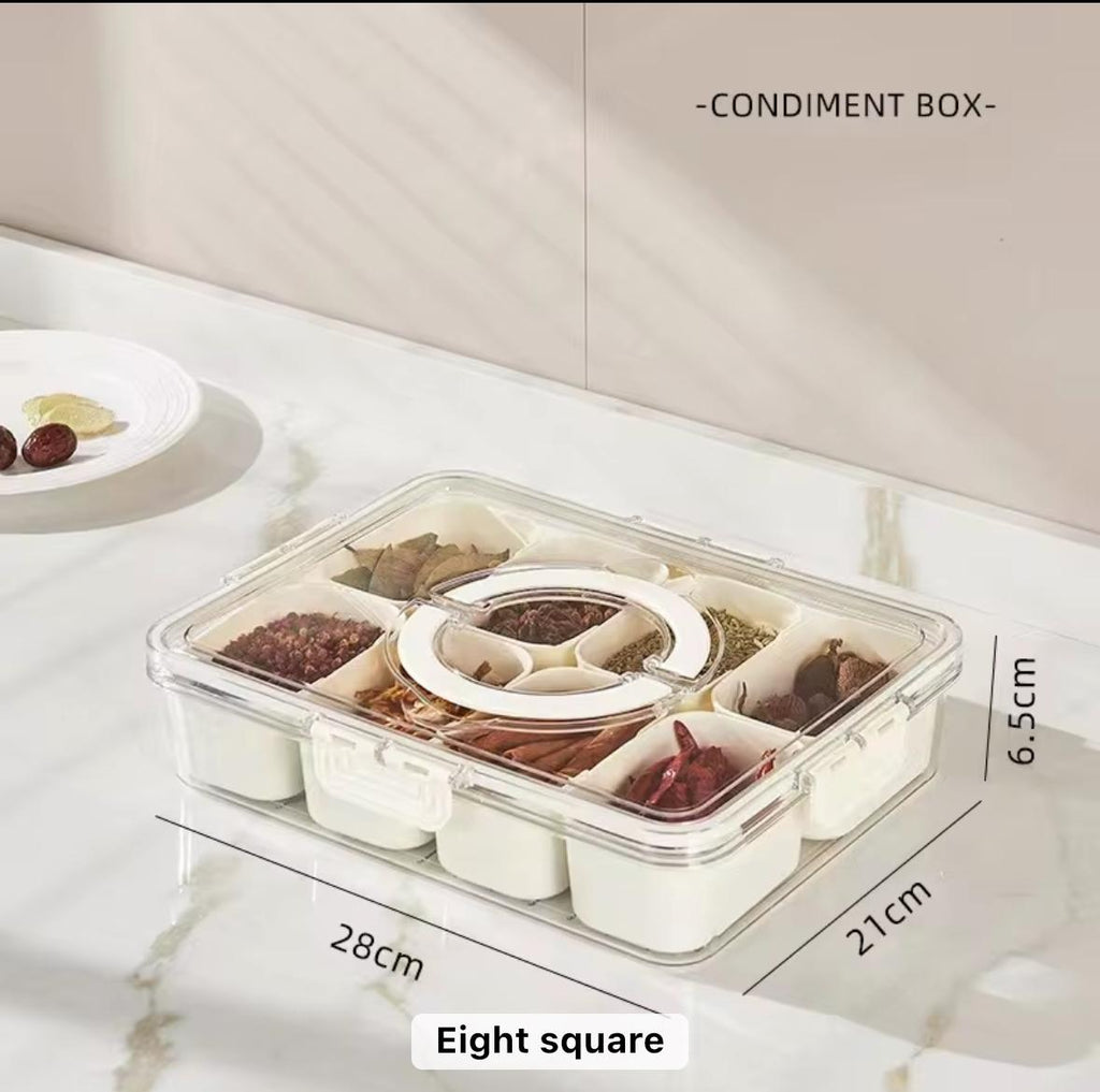 Fresh Lock Condiment & Refrigerator Multifunctional Storage Box