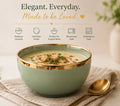 Gold Rim soup Bowl