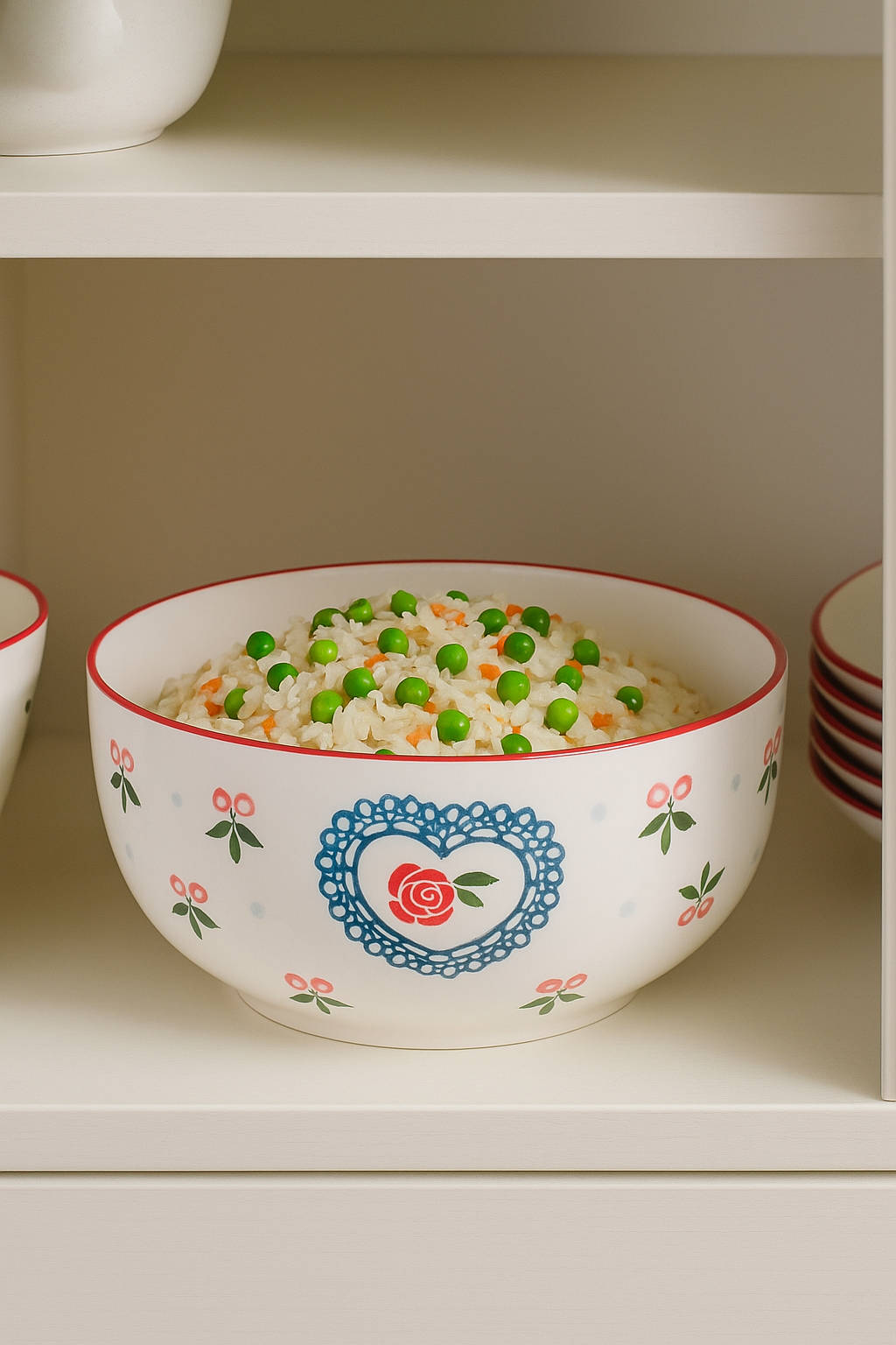 Cherry Pop Serving Bowls - 8inches & 5.7 inches