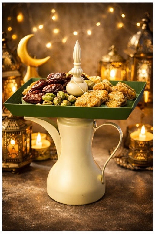 Ramadan Statement Serving Stand
-Square