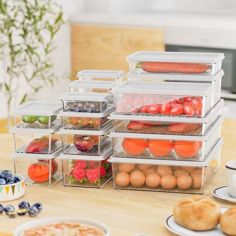 ClearNest Acrylic Fridge Organiser Set