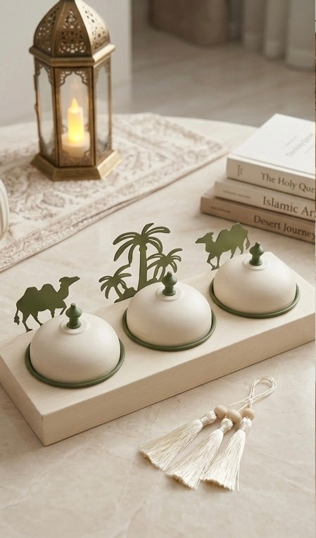 Ramadan Oasis Dry Fruit Tray